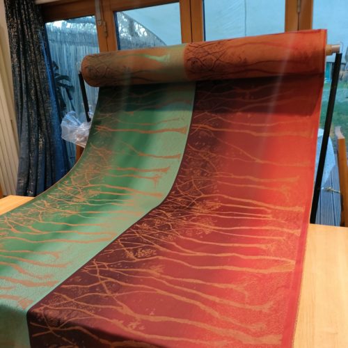 vixen ember evergreen birch trees