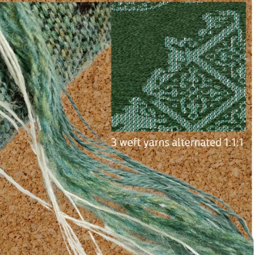 Seaglass Evergreen Charters Moss woven wrap baby carriers