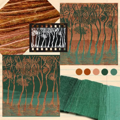 Vixen Evergreen Birch Trees