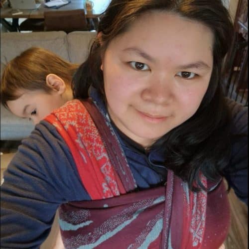 Seaglass Ember Charters Moss woven wrap baby carriers