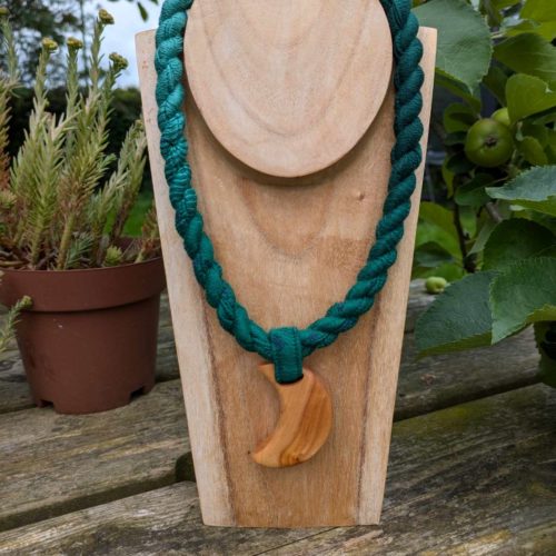 Alternative view of Slingamebobs necklace from Cosmos Evergreen Starmap