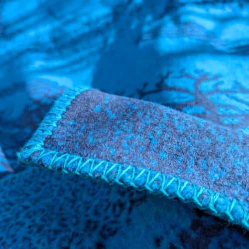 Deep Ocean Murmuration King Size Blanket