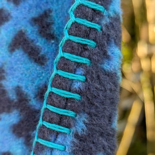 Deep Ocean Murmuration King Size Blanket