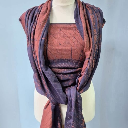 pathfinder twilight winter hill woven wrap