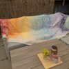 Refraction Labyrinth: king size blanket