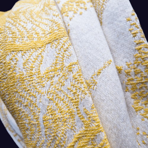 buttercup cirrus murmuration woven wrap